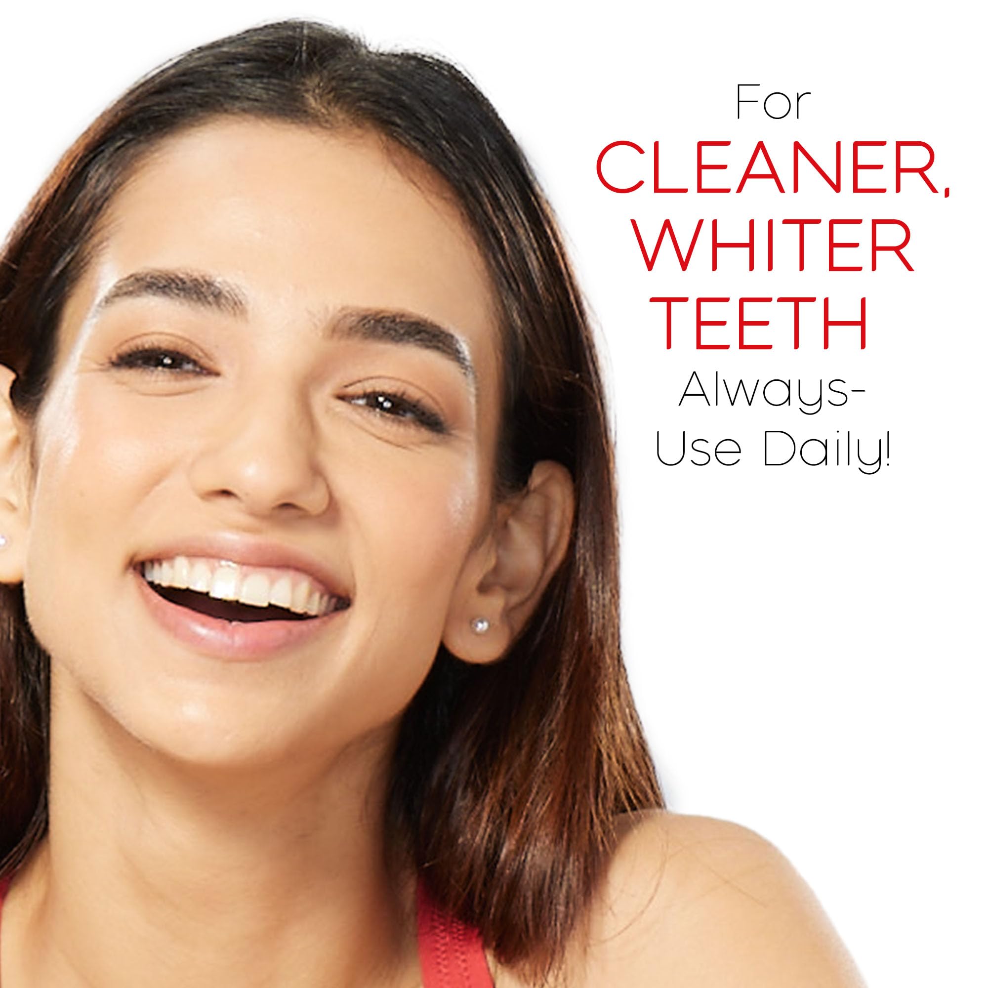 Colgate Visible White pack deux tubes pour un entretien régulier.