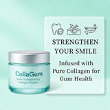 Collagum bocal-poudre-collagene: format pratique pour l'usage quotidien.