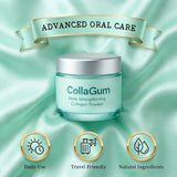 Collagum poudre-dentaire-nano-hydroxyapatite: protège l'émail et favorise une bouche saine.