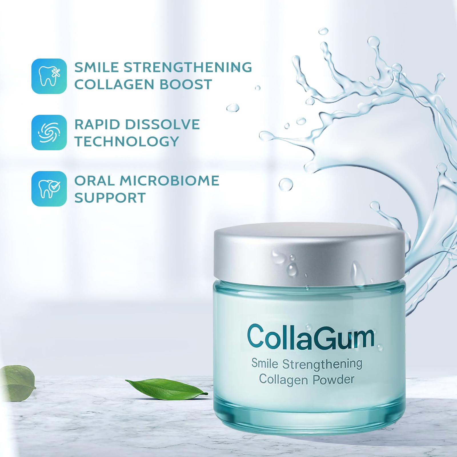 Collagum Smile protection de l’émail dentaire grâce à l’hydroxyapatite
