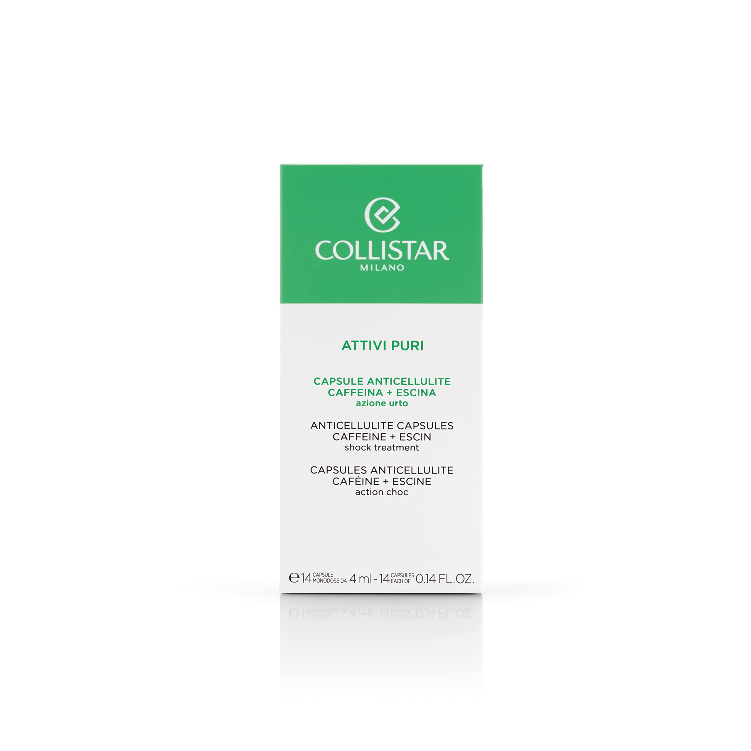 Routine quotidienne Collistar Pure Actives, amélioration potentielle de l’apparence de la peau.