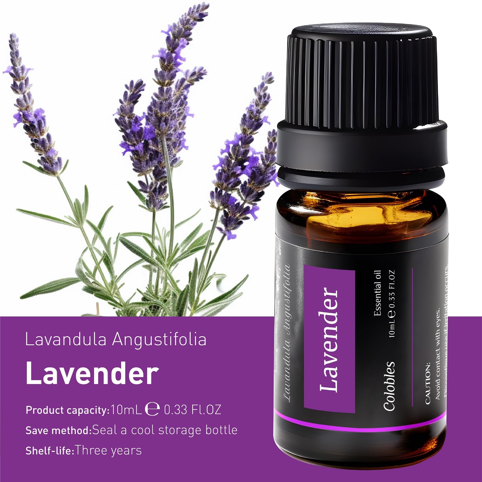 Colobles huile essentielle Lavande Jasmine – huile pure et naturelle pour diffusion fidèle.