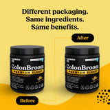 ColonBroom – boisson fraise prête, goût agréable et énergie légère pour commencer la journée.
