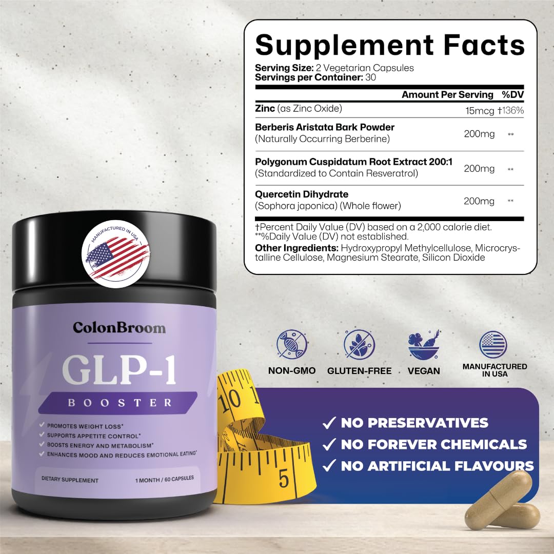 ColonBroom GLP-1 – emballage éco-responsable et pratique.