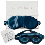 Colorado Home Co SUNDAYSILKS masque soie 3D contour pour sommeil profond