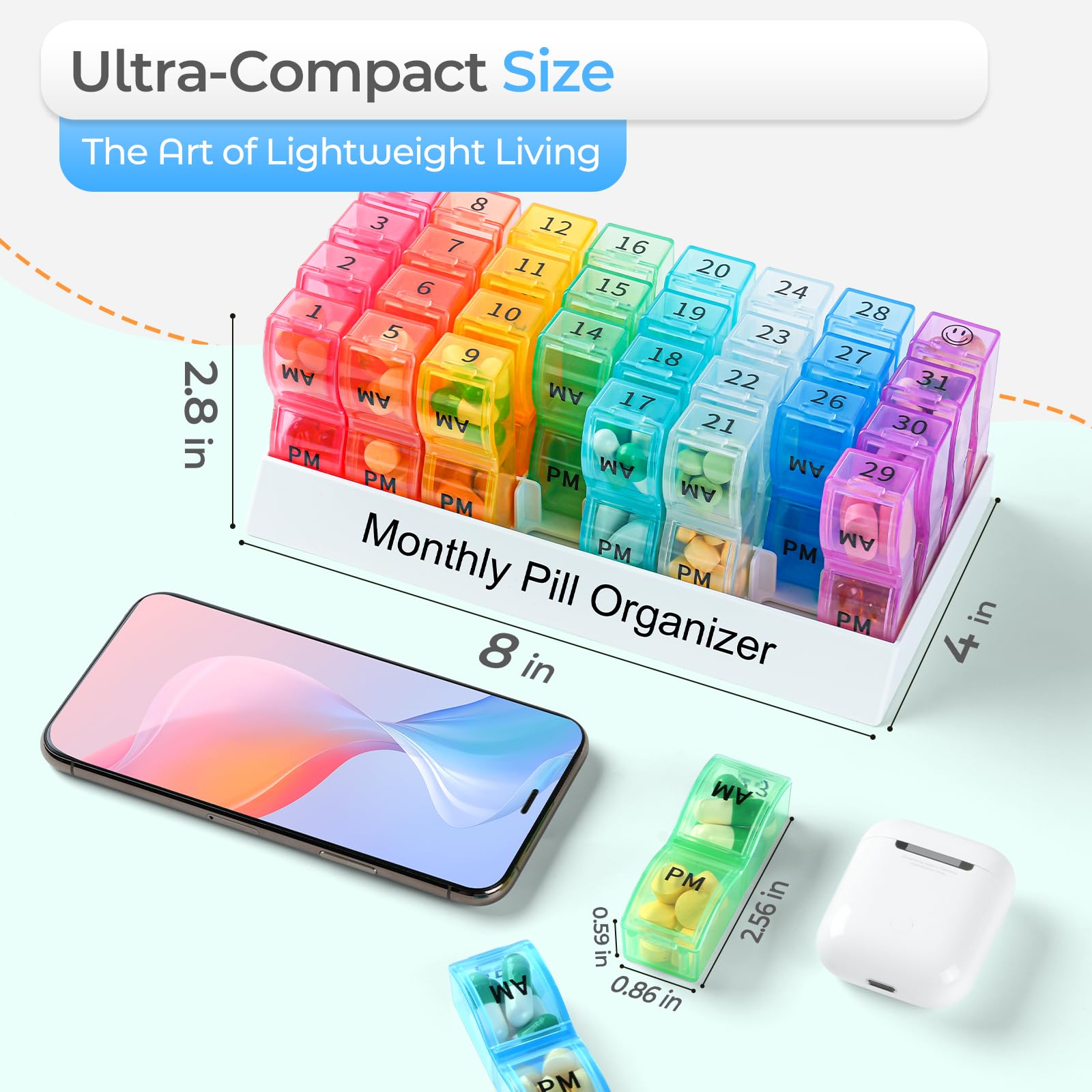 COLORWING nettoyage rapide – accès facile aux compartiments.