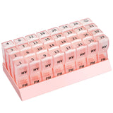 COLORWING Organisateur ultra-compact pour pilules pratique en poche lors de déplacements