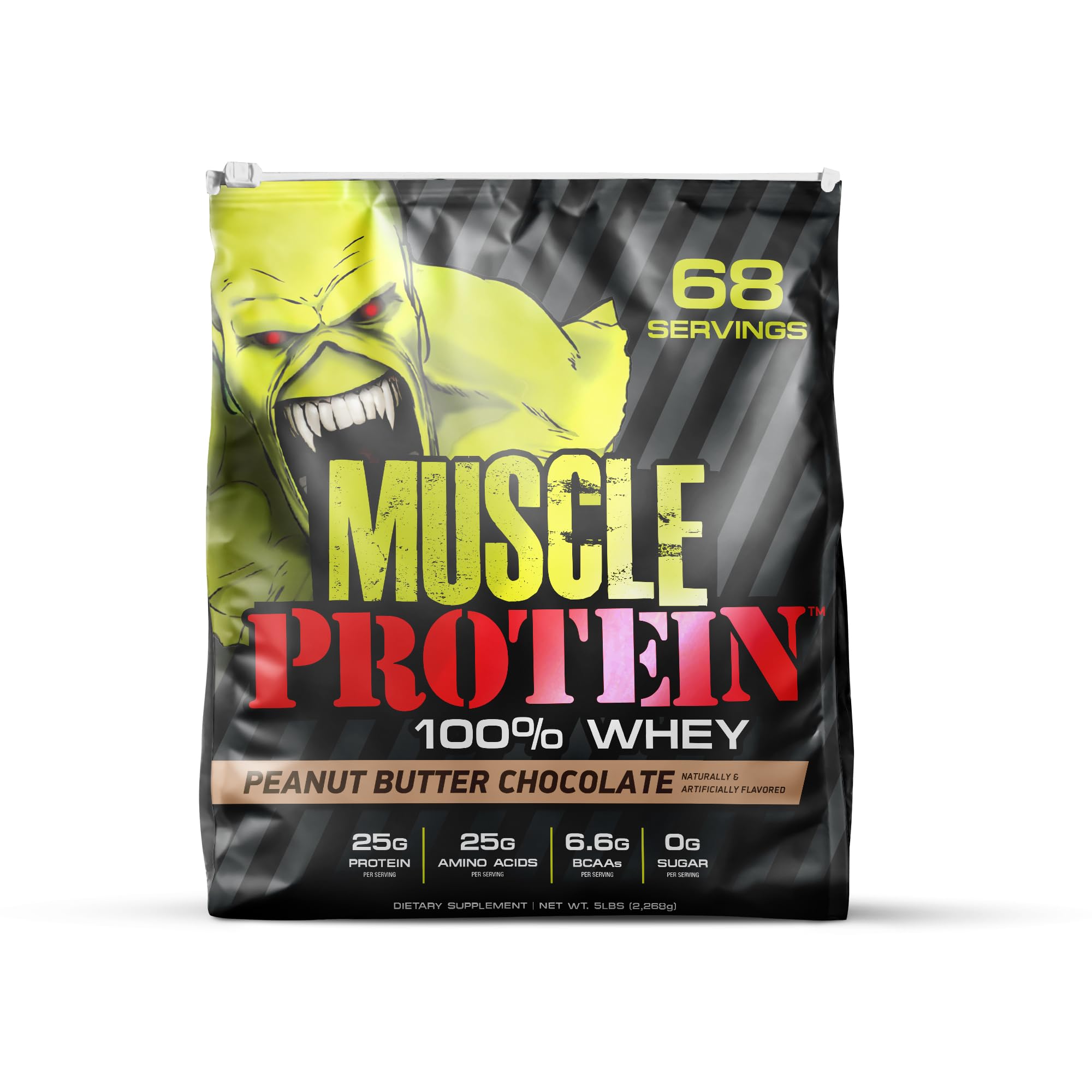 COLOSSAL LABS Poudre Whey emballage 5 livres, source protéique pour récupération après l'effort.