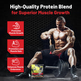 COLOSSAL LABS Poudre Whey texture crèmeuse, idéale pour shakes onctueux.