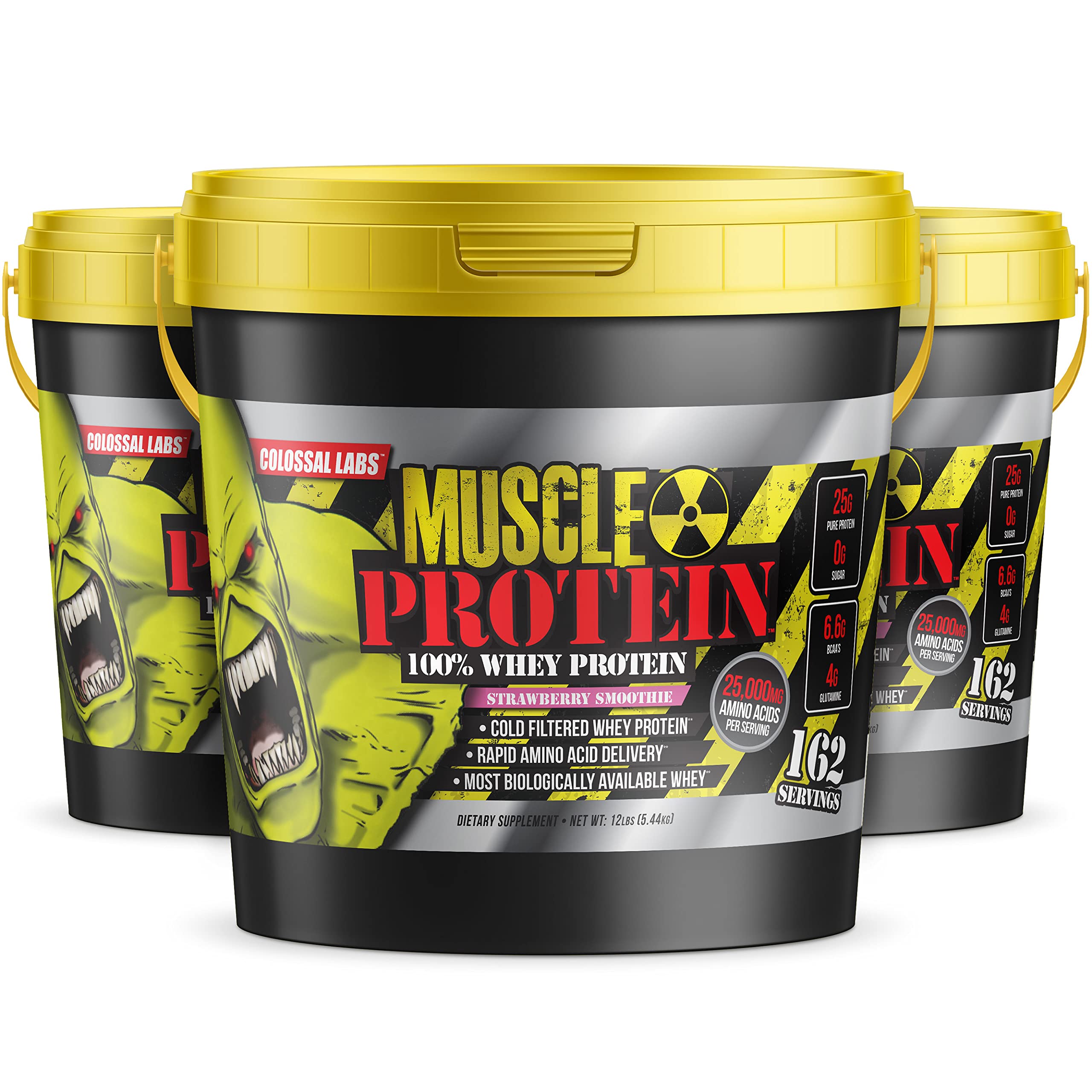 Incorporer dans smoothies — polyvalence de la whey COLOSSAL LABS Fraise.