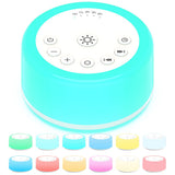 ColourNoise machine bruit-blanc et 12 lumieres nocturnes pour favoriser le sommeil