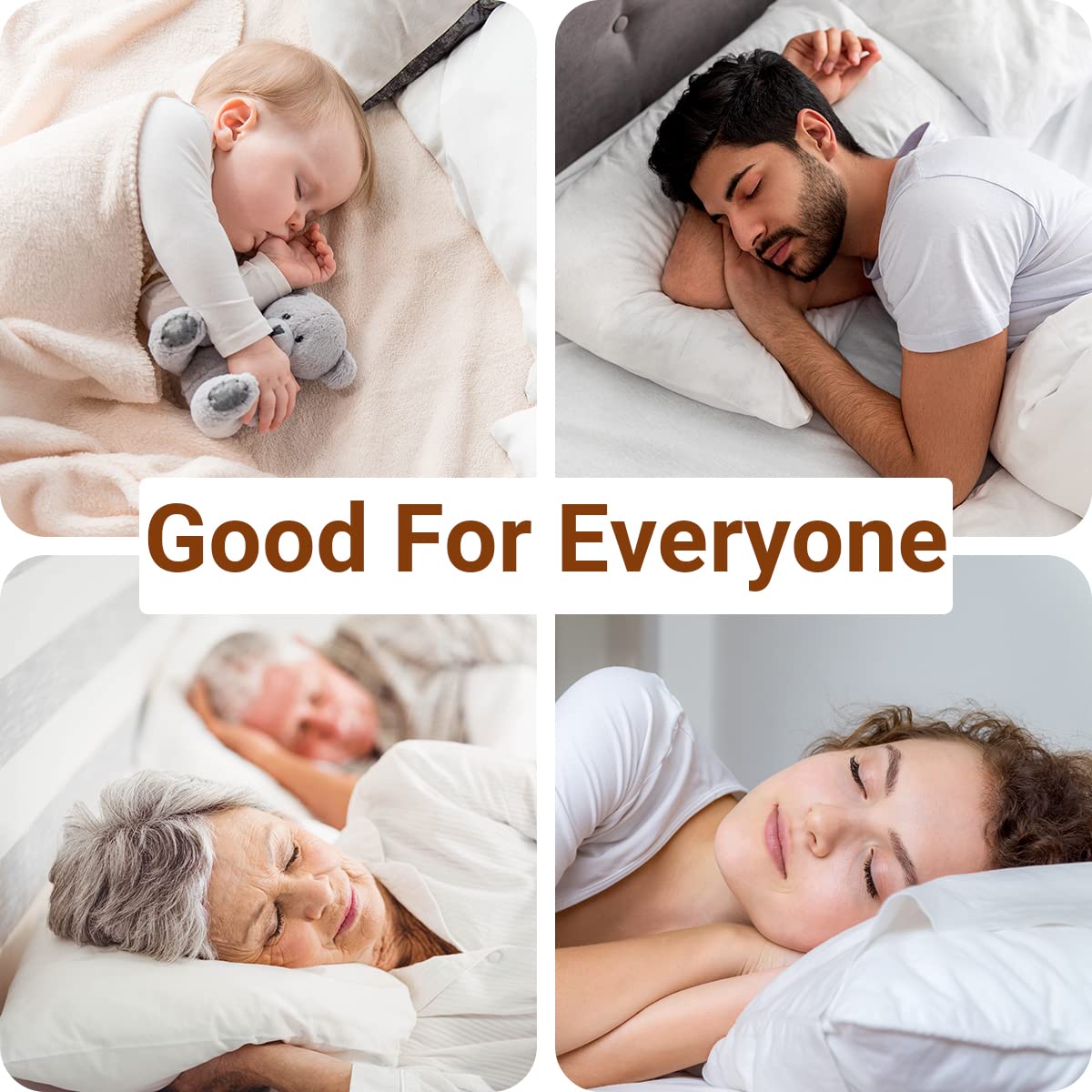 ColourNoise Soother, bibliothèque variée de 30 sons non en boucle pour différentes ambiances.