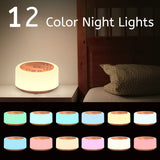 ColourNoise veilleuse à 12 couleurs pour ambiance et interaction parent-enfant.