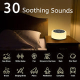 ColourNoise veilleuse : 12 couleurs nocturnes pour ambiance et confort.