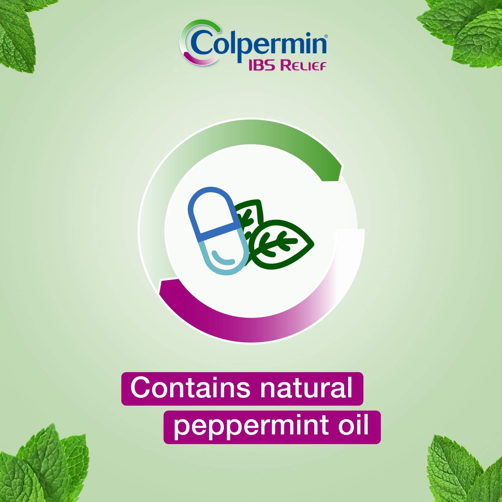 Colpermin – capsule menthe-poivrée, sensation de fraîcheur lors de la prise.