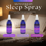 Brume d'oreiller Combat Cleaner parfum rose pour calmer l'esprit avant le coucher.