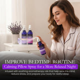 Pack Combat Cleaner trois bouteilles pour une routine de sommeil complète.