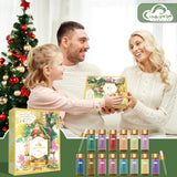 Coffret cadeau élégant Comdian huiles essentielles 14 pièces