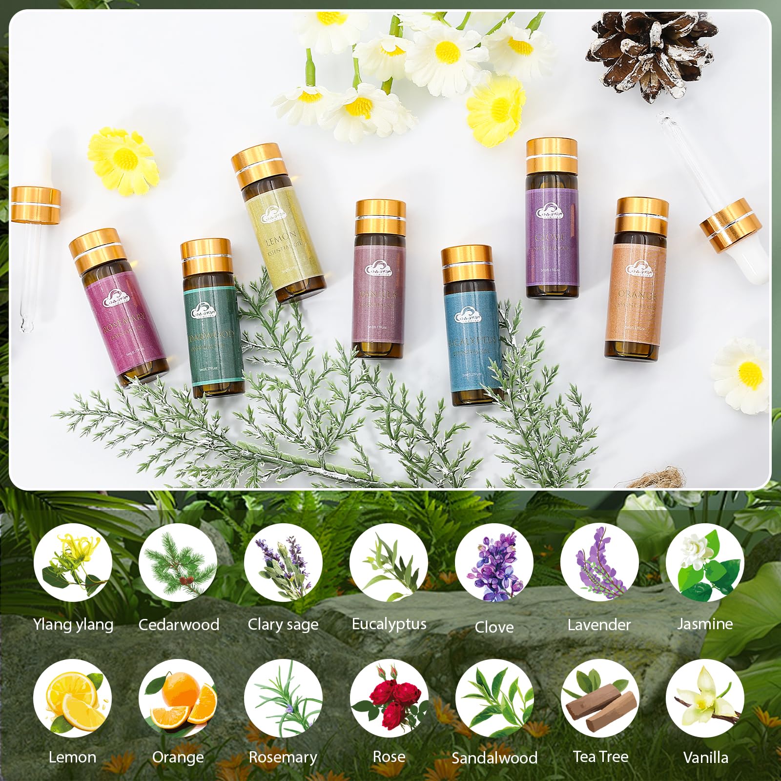 Diffuseur aromathérapie utilisant les huiles essentielles Comdian