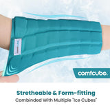 Comfcube, coude-glace-tissu-doux, confort maximal pendant le refroidissement.