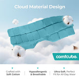 Comfcube design monobloc glace: utilisation rapide sans pièces supplémentaires.