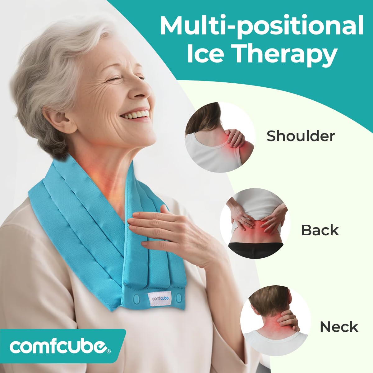 Comfcube distribution homogène: petites cellules de glace pour un refroidissement uniforme.