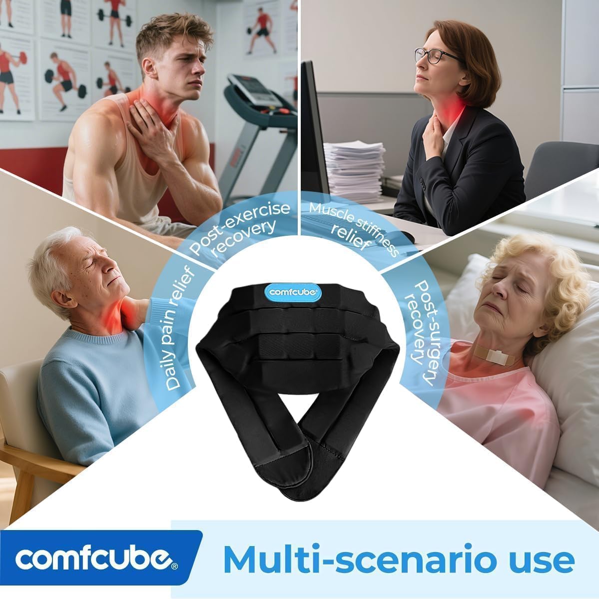 Comfcube: étui de rangement pratique pour prolonger l’utilisation et éviter les odeurs.