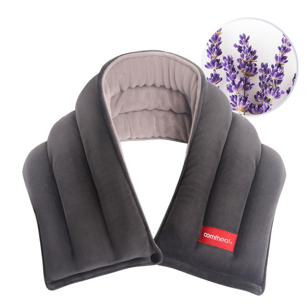 Comfheat : bande-chaleur-cou-25x5-7-pouces, maintien ciblé et chaleur confortable.