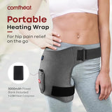 Comfheat avec batterie amovible 5000 mAh, liberté sans prise pour chaleur ciblée.