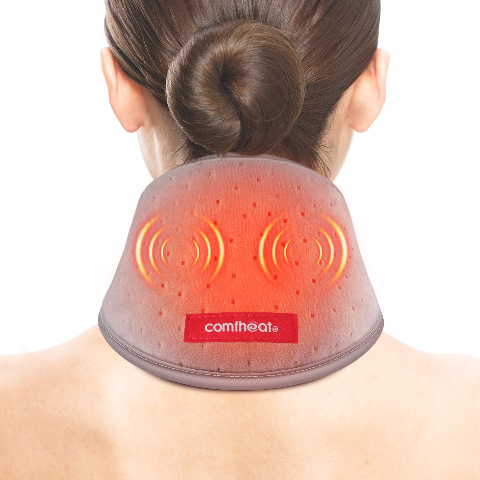 Comfheat cache-cou chauffant et massage offre chaleur apaisante et relaxation.