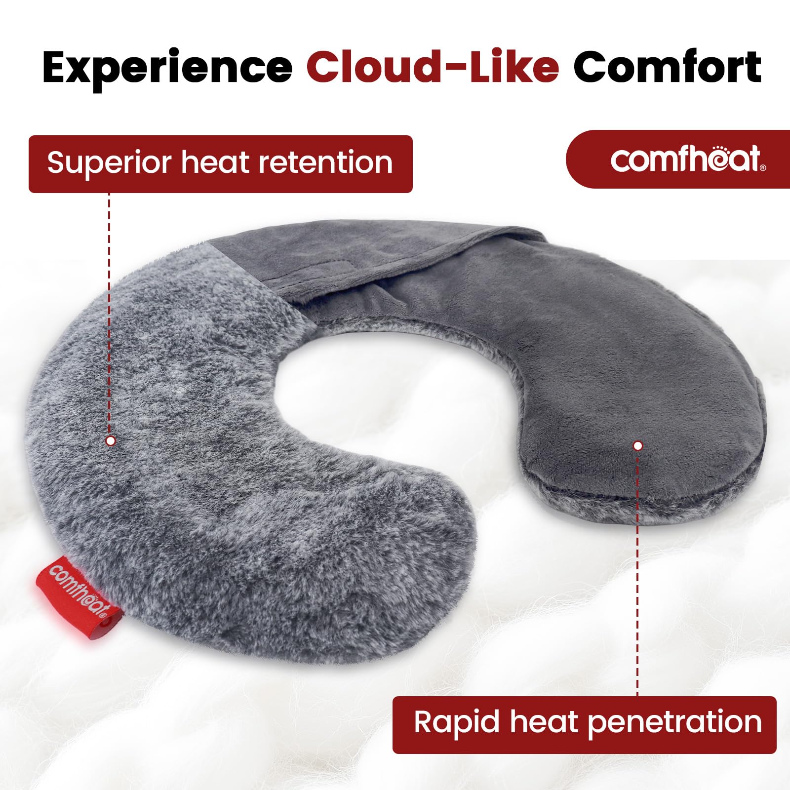Comfheat housse amovible et lavable, entretien pratique et propre.