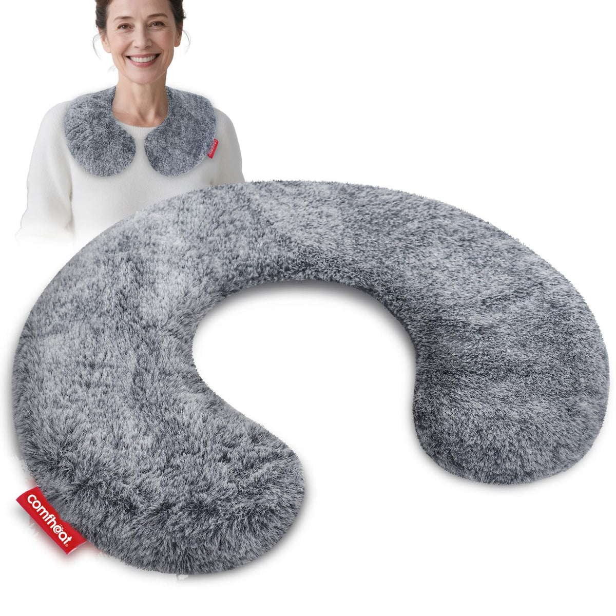 Comfheat coussin lavande pour le cou, thérapie chaud-froid, soulage les tensions.