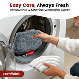 Comfheat remplissage naturel, sécurité pour une utilisation au micro-ondes.