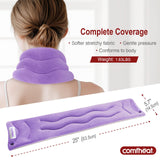 Conception segmentée du coussin Comfheat offre chaleur uniforme.