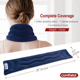 Conception en sections favorisant une chaleur homogène sur le cou.