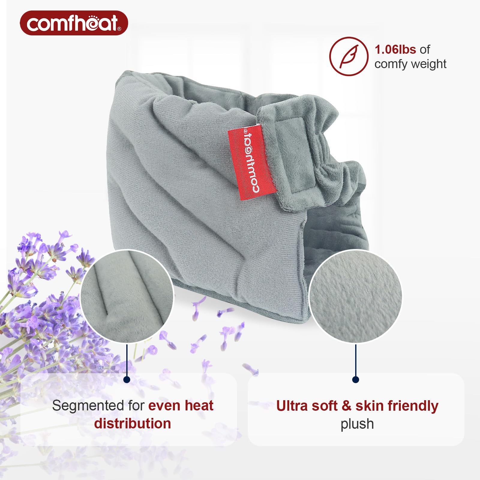 Comfheat fermeture velcro reglable: ajustement rapide pour toutes tailles de pied.
