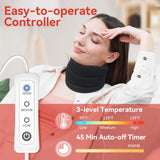 Velcro réglable sur comfheat, ajustement précis et confort sans tirer les cheveux.