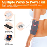 Fermeture velcro et réglage de taille sur le bras
