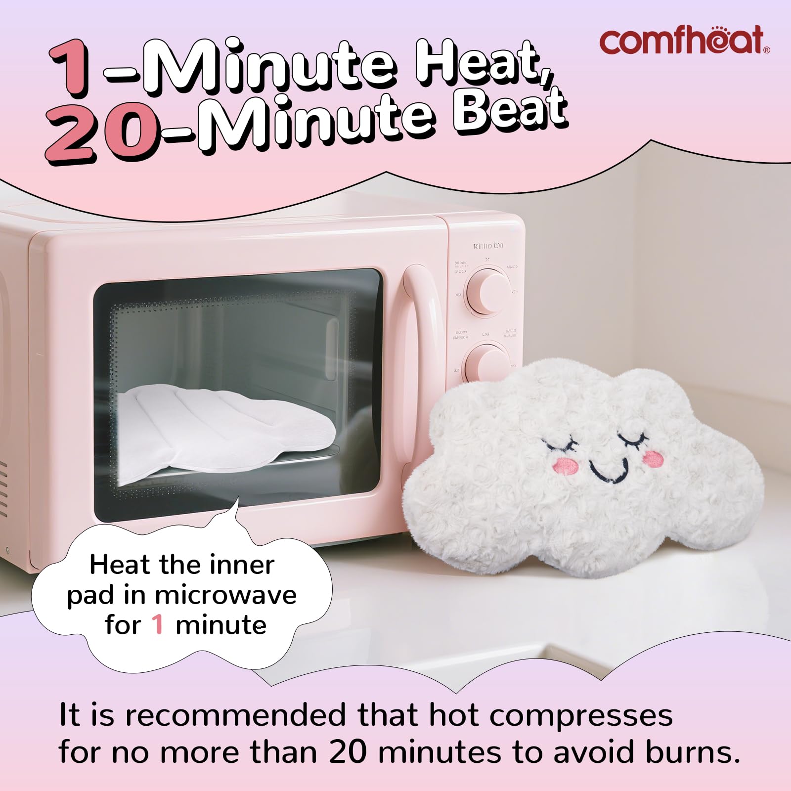 Housse lavable Comfheat, accessoire pratique et hygiénique.