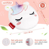 Housse lavable et douce pour Comfheat licorne, entretien facilité