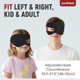 Comfheat: masque-yeux léger avec Velcro pour un ajustement facile.