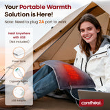 Comfheat-niveaux-chaleur-3-positions, chaleur ajustable pour le confort en déplacement.
