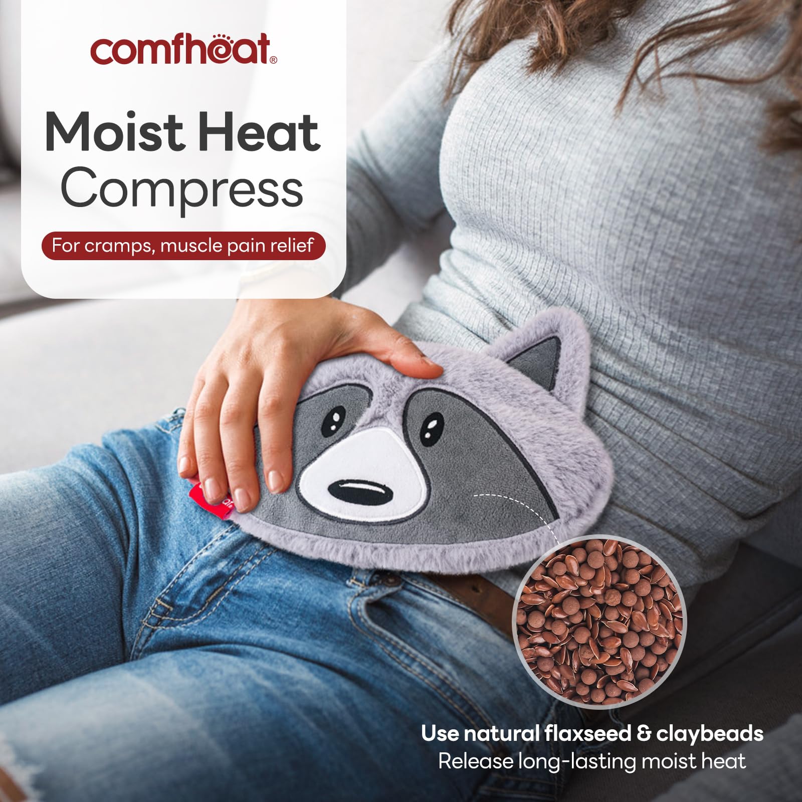Comfheat Raton-Laveur – housse lavable douce pour une hygiène quotidienne