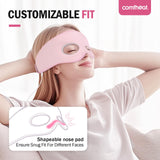 Comfheat sangle ajustable assure un maintien précis et confortable du masque.