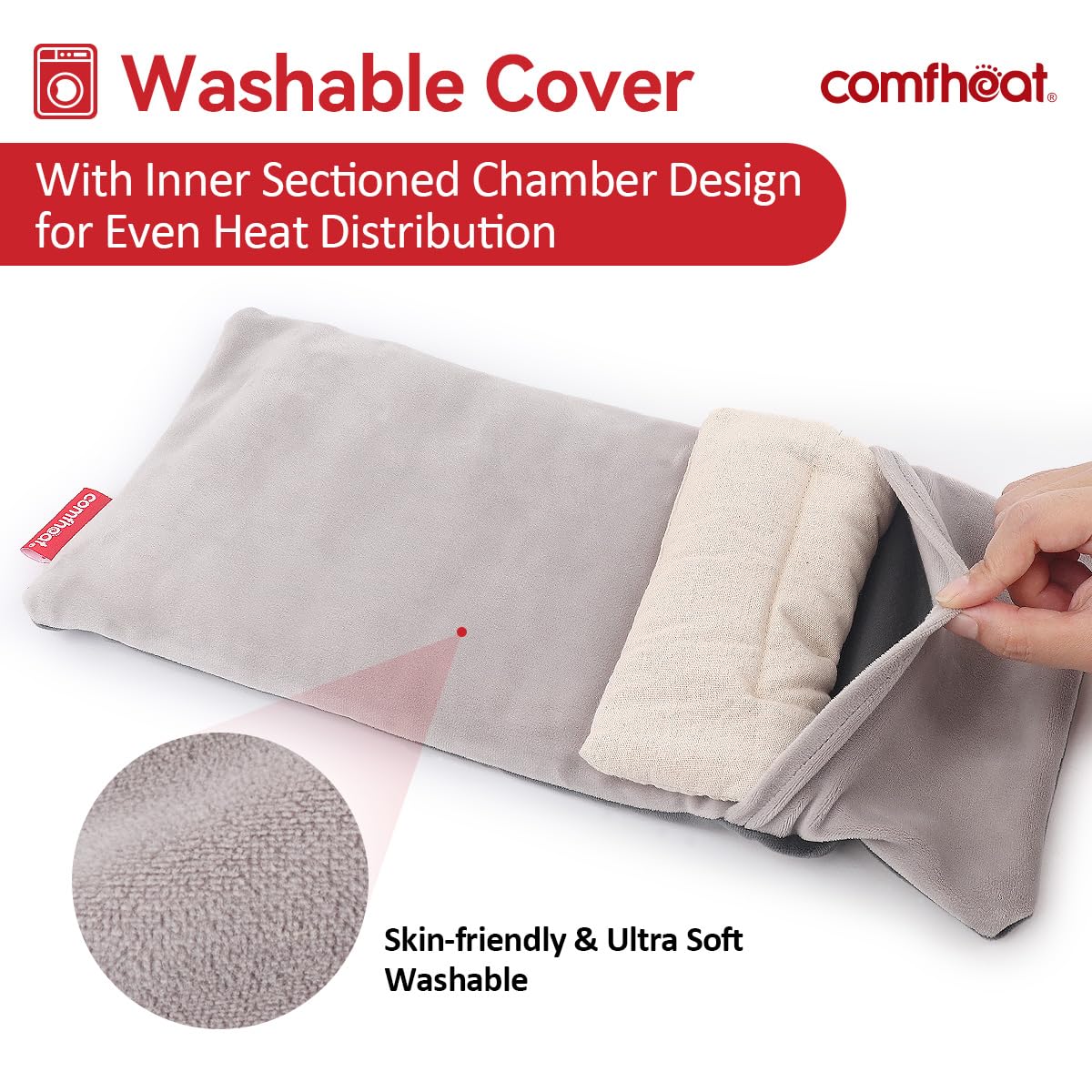 Thérapie chaleur humide Comfheat pour détendre les muscles