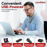 Comfheat velcro ajustable pour un maintien personnalisé.
