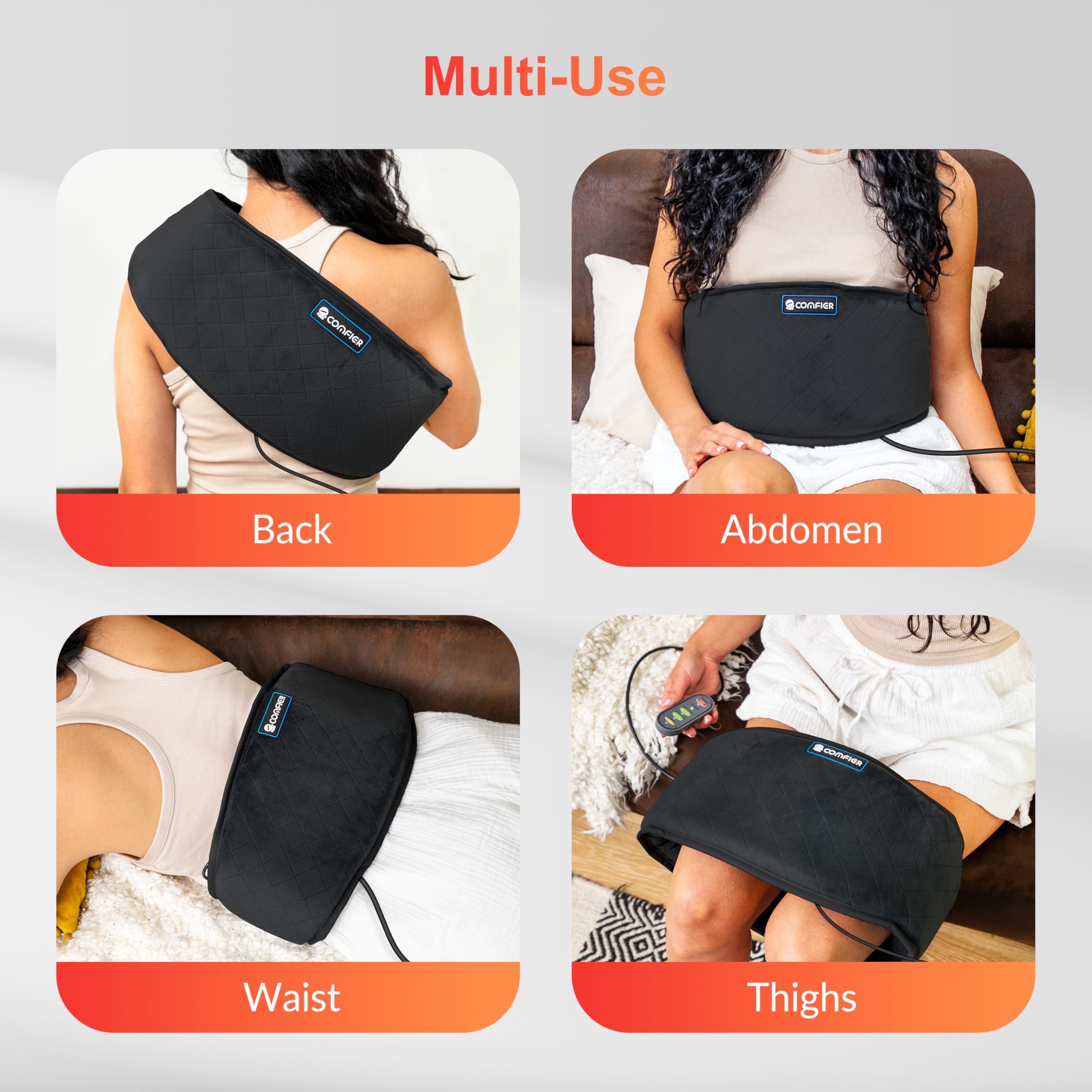 COMFIER housse velours douce pour un toucher confortable