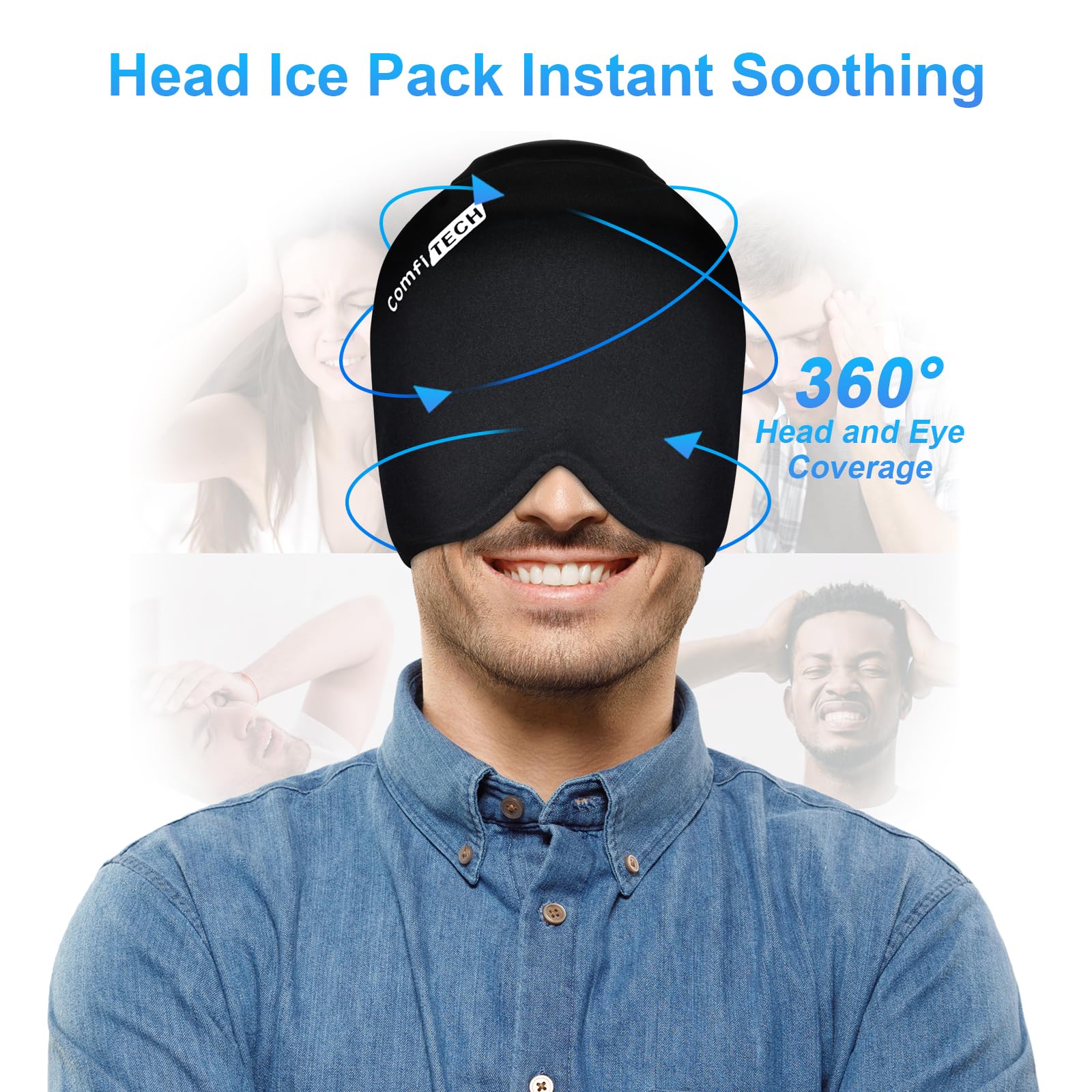 Bonnet ComfiTECH résiste à la fuite et à la déchirure.