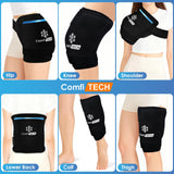 ComfiTECH: utilisation multi-zone offrant thérapie froide ciblée pour hanche et autres zones