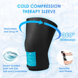 Comfitech Genou – Gel froid flexible, s'adapte à la morphologie pour un usage confortable.